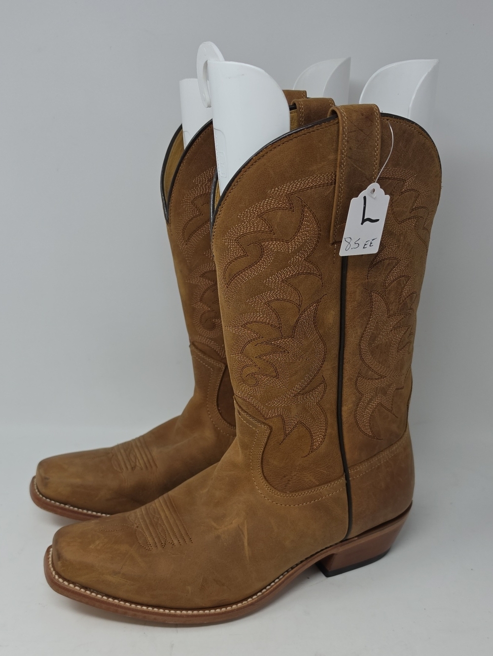 Moonshine Spirit Men's Crazy Horse Vintage Western Boots Size 8.5